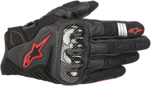 ALPINESTARS SMX-1 Air V2 Gloves - Black/Fluo Red - Small 3570518-1030-S