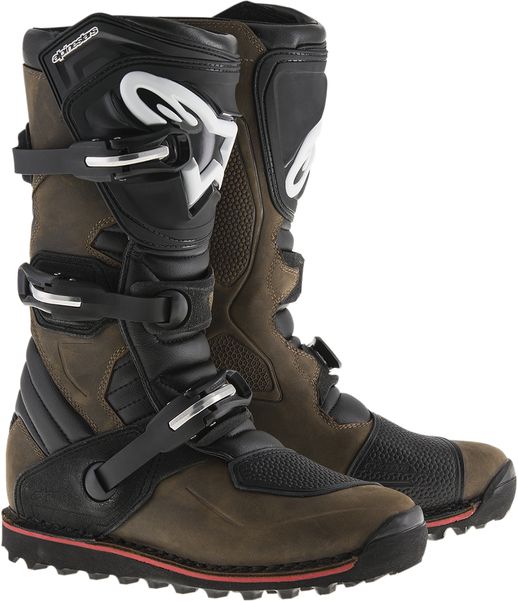 ALPINESTARS Tech-T Boots - Brown/Black - US 7 / EU 40.5 2004017-818-7