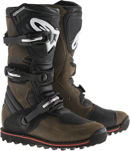 ALPINESTARS Tech-T Boots - Brown/Black - US 8 / EU 42 2004017-818-8