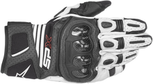 ALPINESTARS SPX AC V2 Gloves - Black/White - Medium 3567319-12-M
