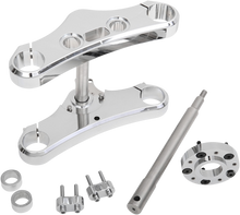 ACCUTRONIX Triple Tree - 49 mm - Chrome - 3° Rake TWD349-ESCK8