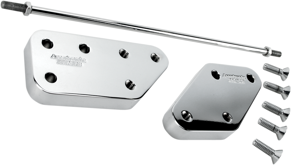 ACCUTRONIX Forward Control Extension - 3" - Chrome BPE-3EC