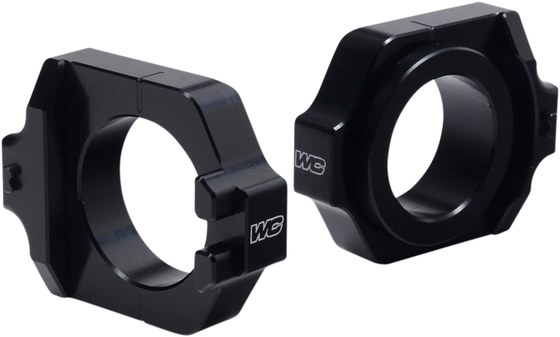WORKS CONNECTION Elite Axle Block - Black - Honda 17-210