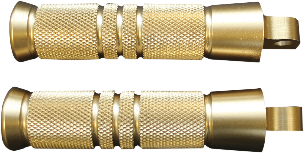 ACCUTRONIX Brass Foot Pegs - Grooved RP111-KG5