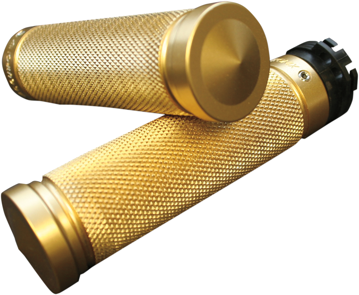 ACCUTRONIX Brass Knurled Custom Grips GR100-K5