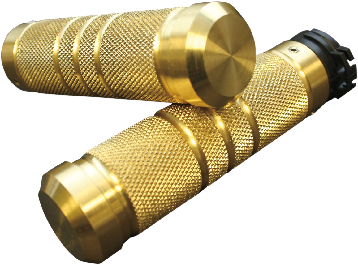 ACCUTRONIX Knurled Grooved Custom Grips - Brass GR100-KG5