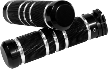 ACCUTRONIX Knurled Grooved Custom Grips - Night Series GR100-KGN