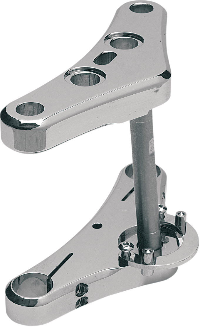 ACCUTRONIX Triple Tree - 41 mm - Chrome - Raked 7° - Elite Smooth TWR741-ESC