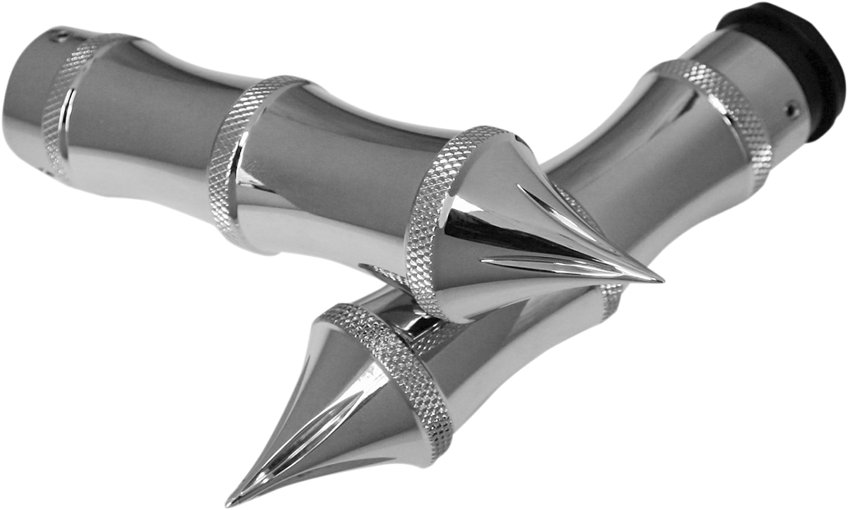 ACCUTRONIX Custom Grips - Tribal - TBW - Chrome GR101-LC