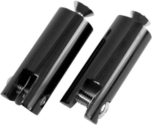 ACCUTRONIX Rear Foot Peg Mounts - Black - 3/8"-16 FPMT500-B