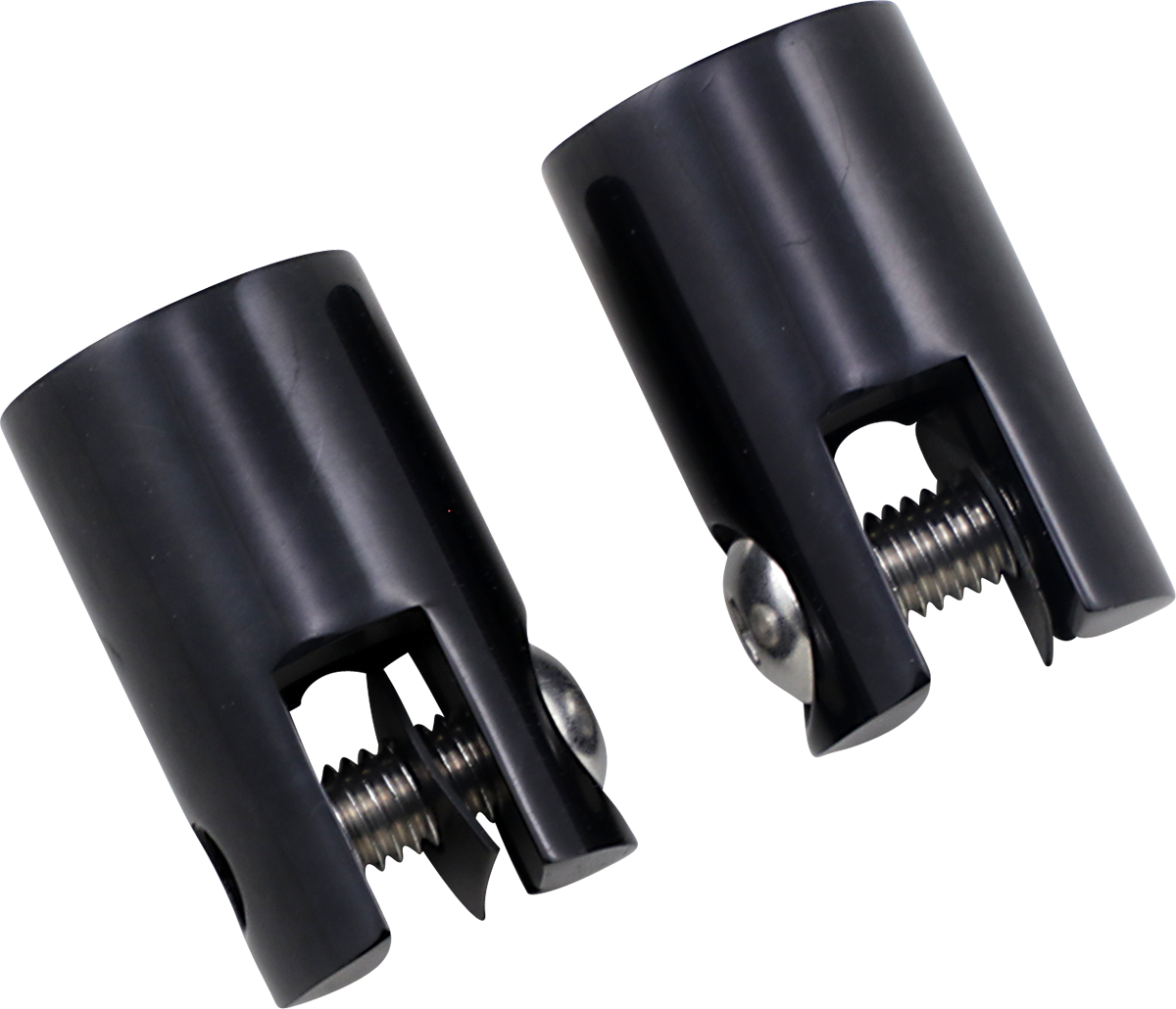 ACCUTRONIX Rear Peg Mounts - Black - 1/2"-13 FPMT400-B
