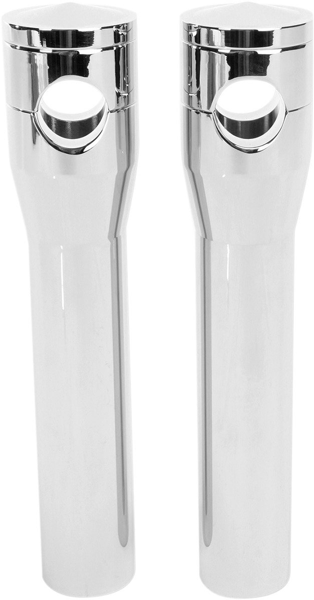 ACCUTRONIX Elite Custom Billet Aluminum Risers - Springer - 8" - Chrome HRS1358-C