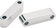 ACCUTRONIX Economy Fender Spacers - 2-3/4" Bolt Spacing - Chrome TFS41-1XC
