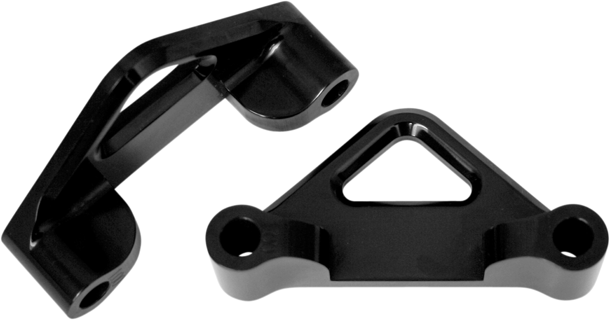 ACCUTRONIX Hot Legs/Bagger Legs Fender Spacer - Black - 1" Spacer - For 6" Width Fender TFS41-EMF100B