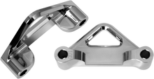 ACCUTRONIX Hot Legs/Bagger Legs Fender Spacers - Chrome - 1" Spacer - For 6" Width Fender TFS41-EMF100C