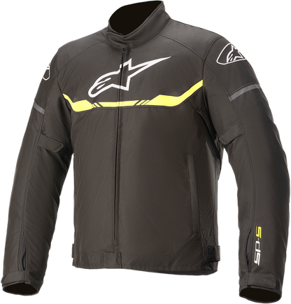 ALPINESTARS T-SP S Waterproof Jacket - Black/Yellow Fluo - 4XL 3200120-155-4X