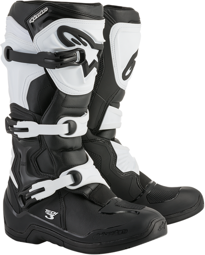 ALPINESTARS Tech 3 Boots - Black/White - US 6 / EU 39 2013018-12-6