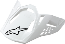 ALPINESTARS Supertech M10/Supertech M8 Visor - Gloss White 89810192180OS
