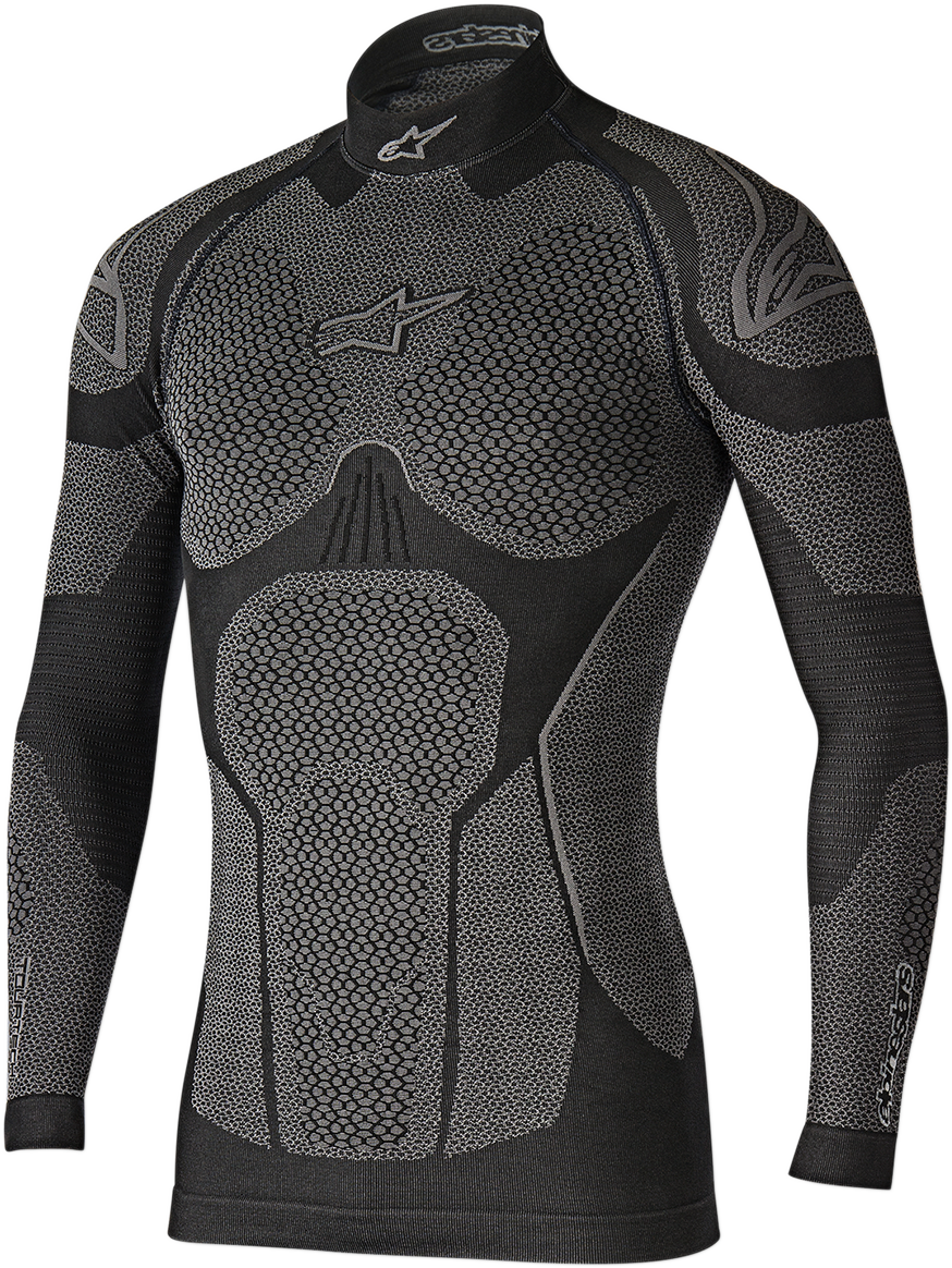 ALPINESTARS Ride Tech Winter Long-Sleeve Underwear Top - Black/Gray - M/L 4752117106-M/L