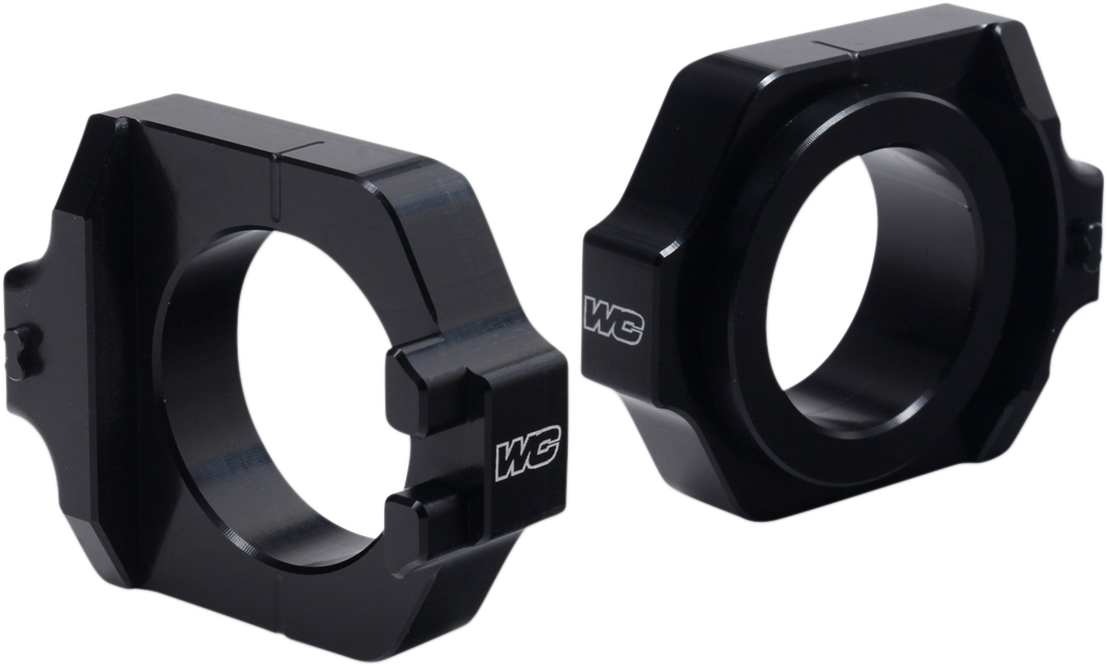 WORKS CONNECTION Elite Axle Block - Black - Honda 17-230