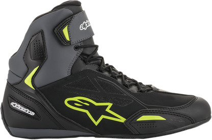 ALPINESTARS Faster-3 Drystar® Shoes - Black/Gray/Yellow - US 13 2540719175-13