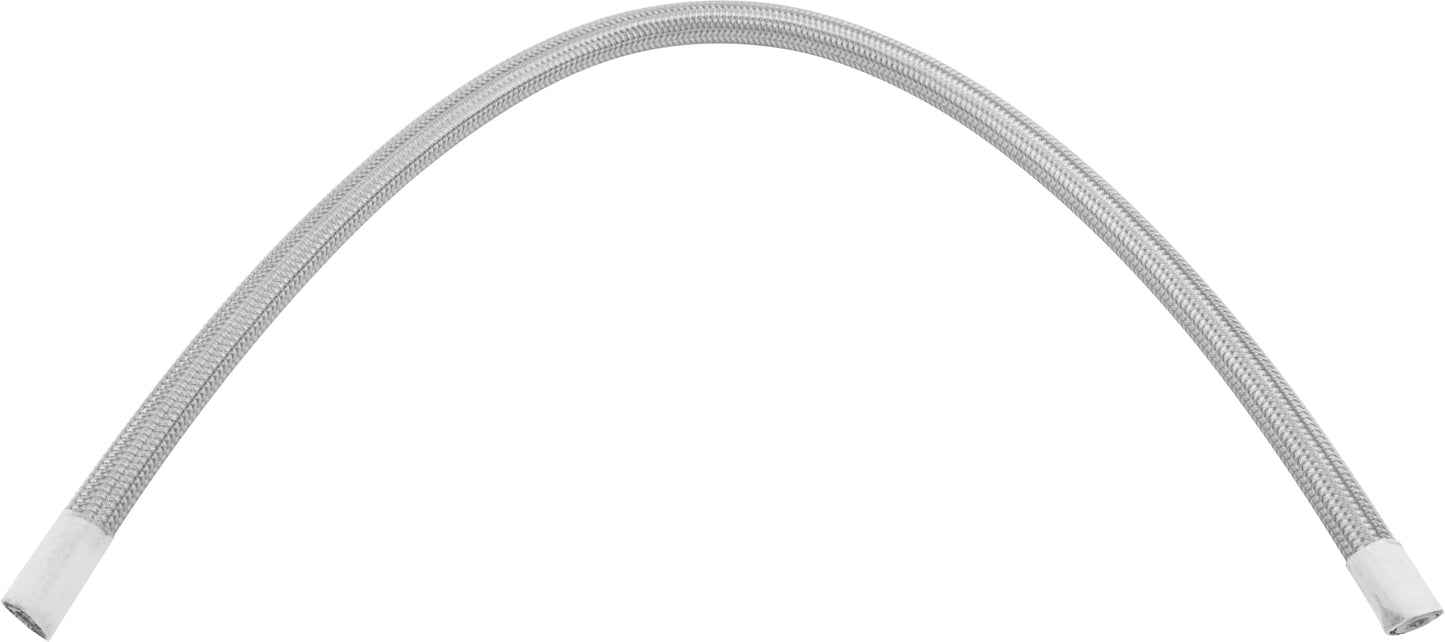 6 Ft Cut  03 Stainless Hose Clear