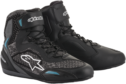 ALPINESTARS Stella Faster-3 Rideknit Shoes - Black/Teal - US 11.5 / EU 44 2510520117011.5