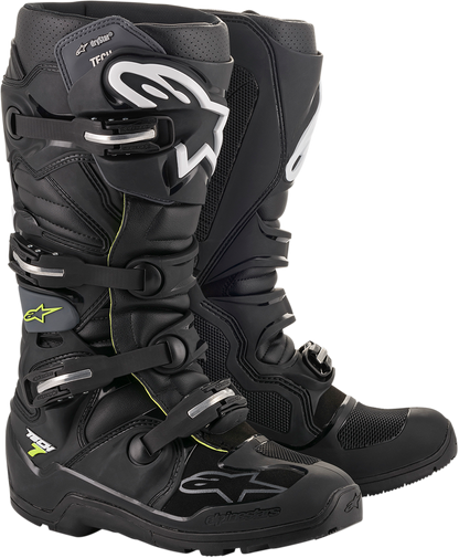 ALPINESTARS Tech 7 Enduro Drystar® Boots - Black - US 12 / EU 47 2012620-106-12
