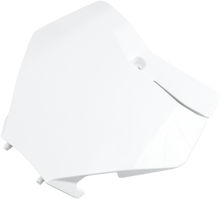 ACERBIS Front Number Plate - White 2736270002
