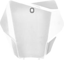 ACERBIS Front Number Plate - White 2872760002