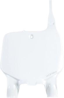 ACERBIS Front Number Plate - White 2042300002