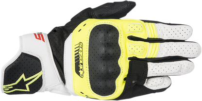 ALPINESTARS SP-5 Gloves - Black/Fluo Yellow/White - 3XL 3558517-158-3X