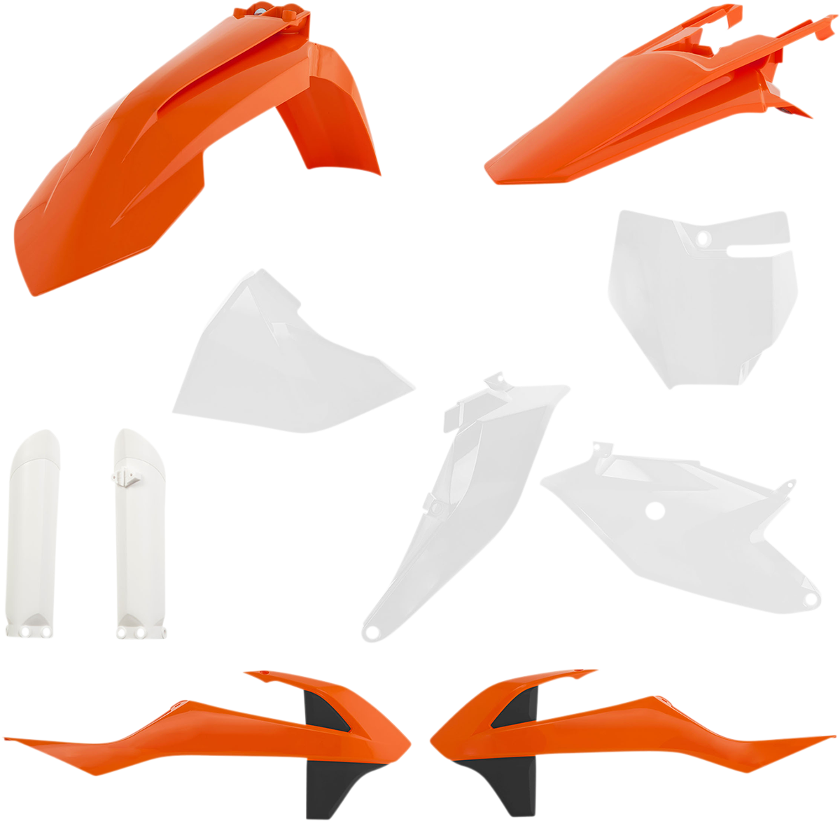 ACERBIS Full Body Kit - '21 OEM Orange/White/Black - KTM | Gas Gas - SX/MC '18-'24 2686027118