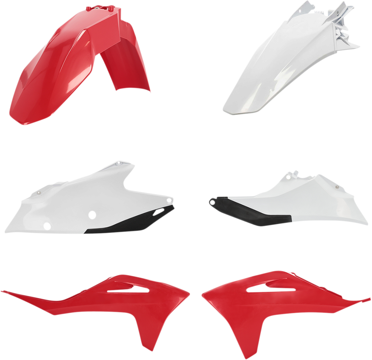 ACERBIS Standard Body Kit - '21-'22 OEM Red/White/Black - Gas Gas - EC '21-'22 2872807118