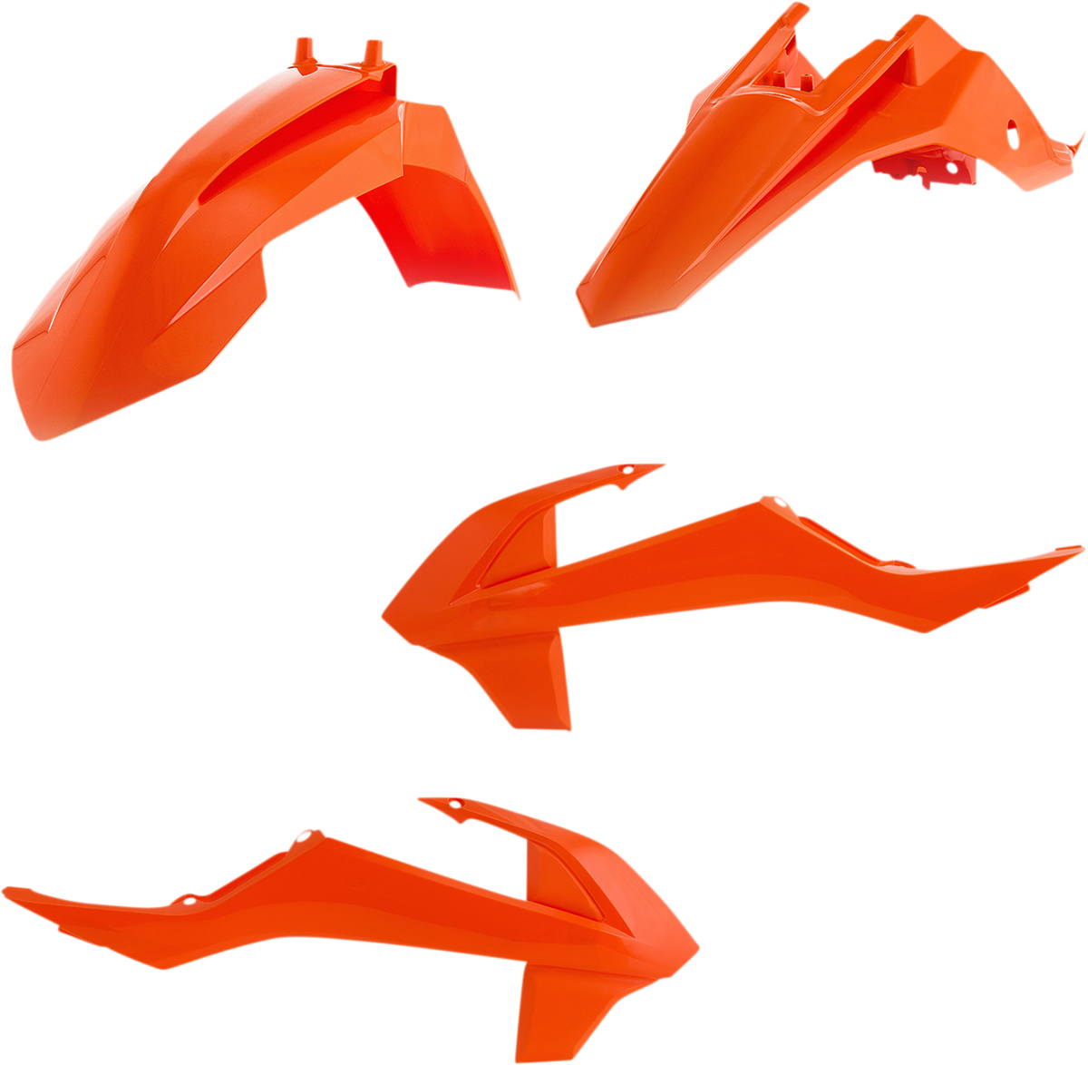 ACERBIS Standard Body Kit - '20-'21 OEM Orange/White - Gas Gas | KTM - SX | MC '16-'23 2449627118