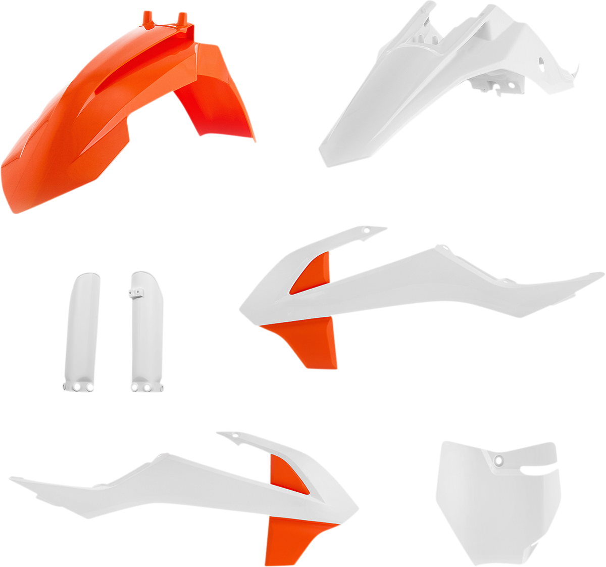 ACERBIS Full Body Kit - '21 OEM Orange/White - KTM | Gas Gas - SX/MC '19-'23 2791527118