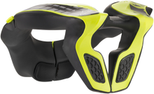 ALPINESTARS Youth Neck Support - Black/Yellow Fluo - One Size 6540118-155-OS