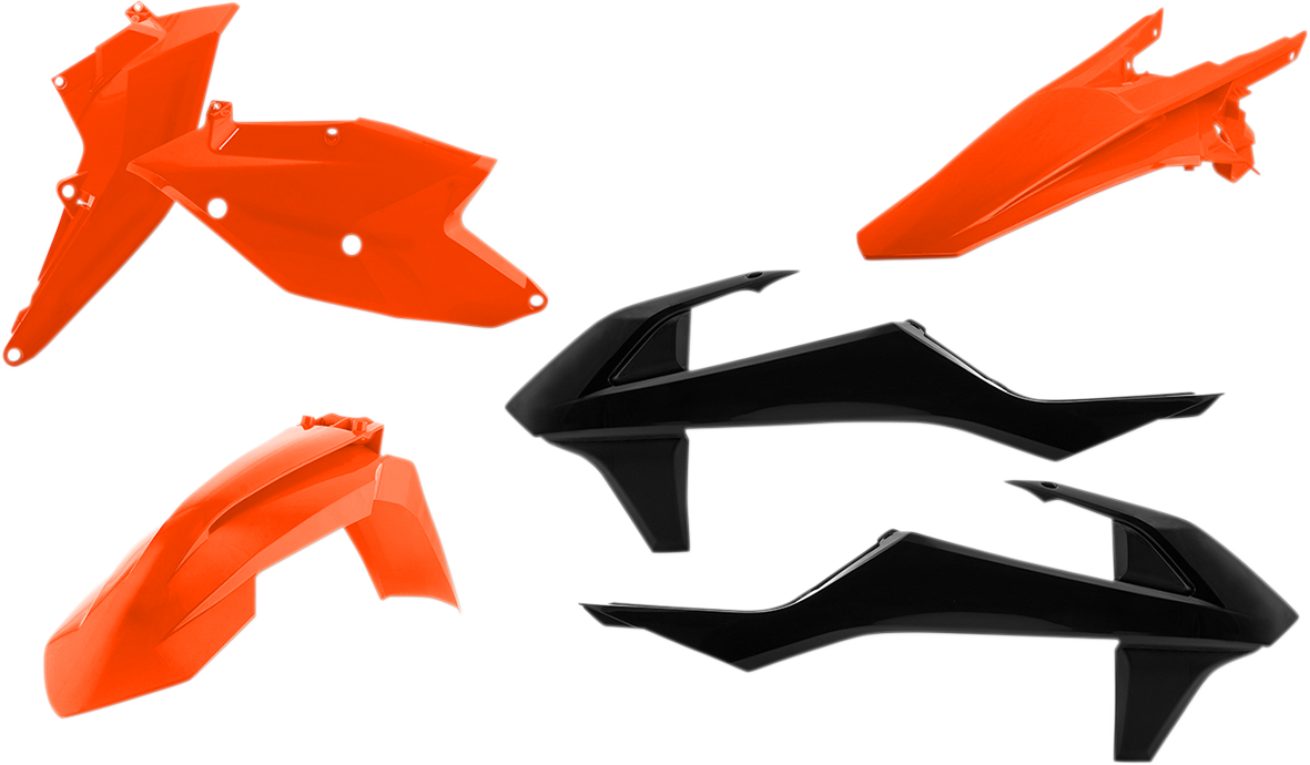 ACERBIS Standard Body Kit - '17/'19 OEM Orange/Black - KTM - EX/XC '17-'19 2634065569