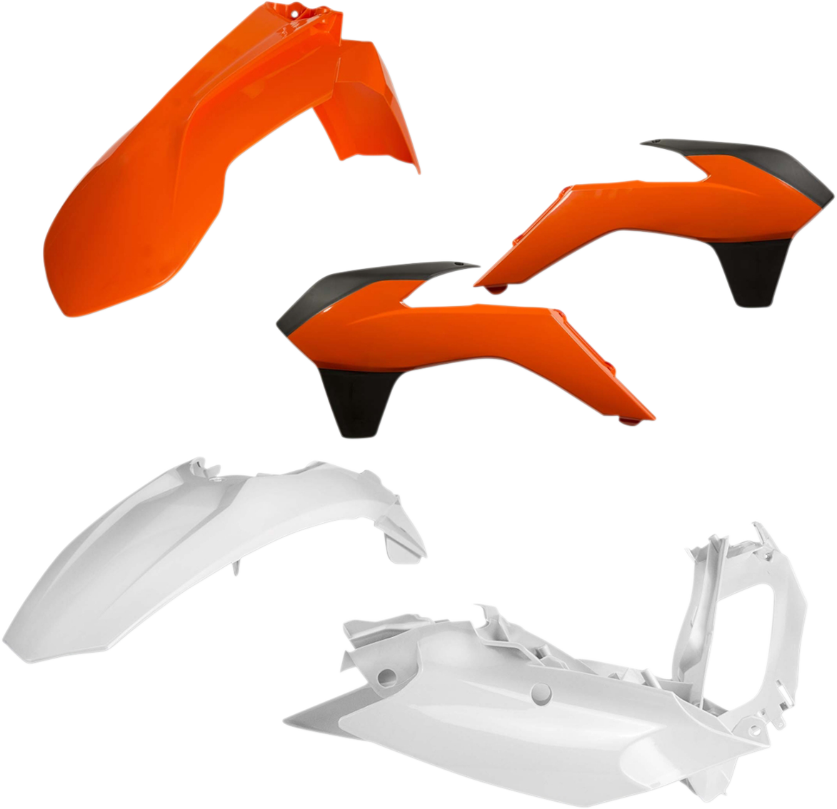ACERBIS Standard Body Kit - '16 OEM Orange/Black/White - KTM - S/XC '12-'16 2314315135