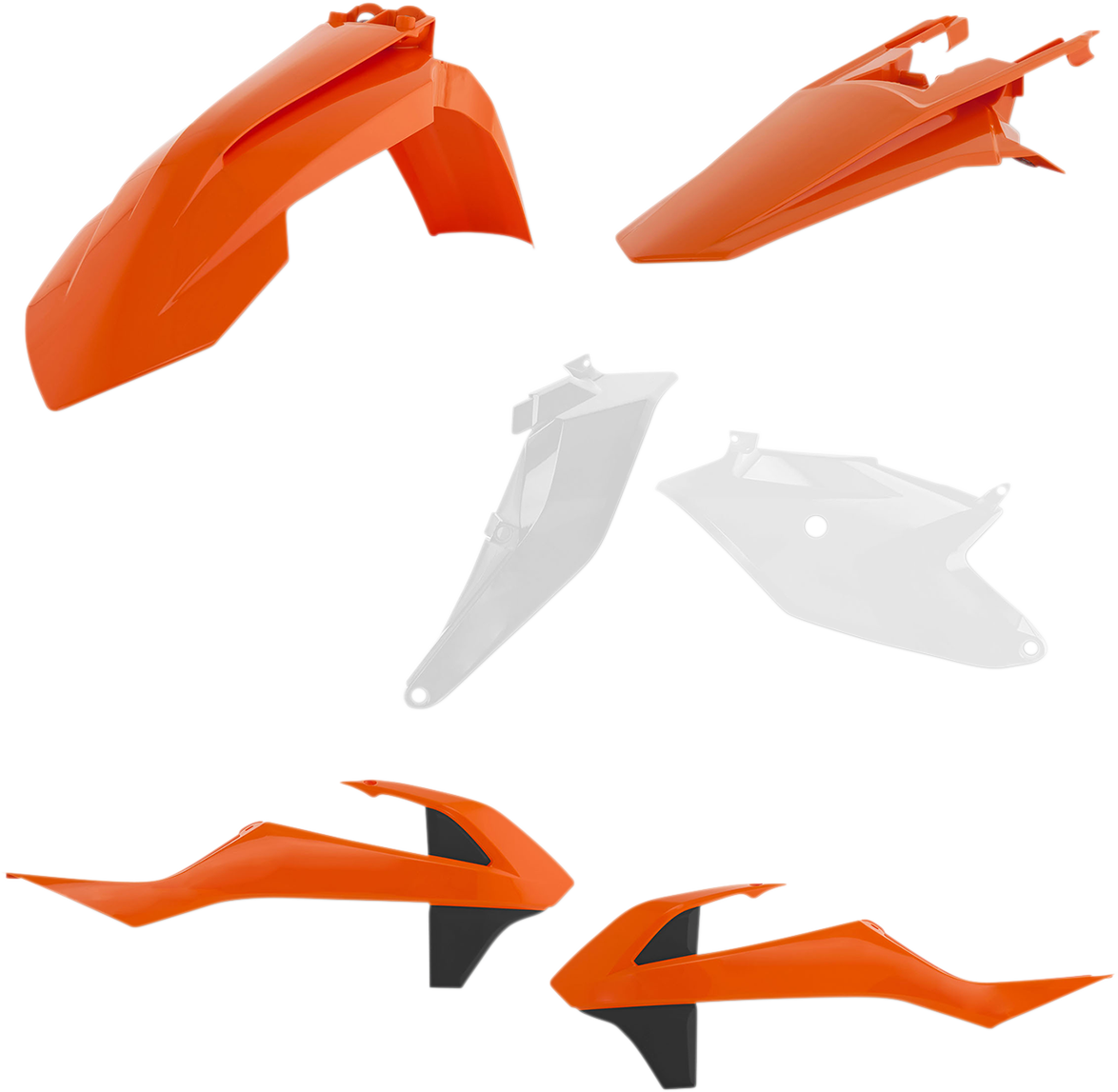 ACERBIS Standard Body Kit - '20 KTM Orange/Black/White - Gas Gas | KTM '18-'23 2686016812
