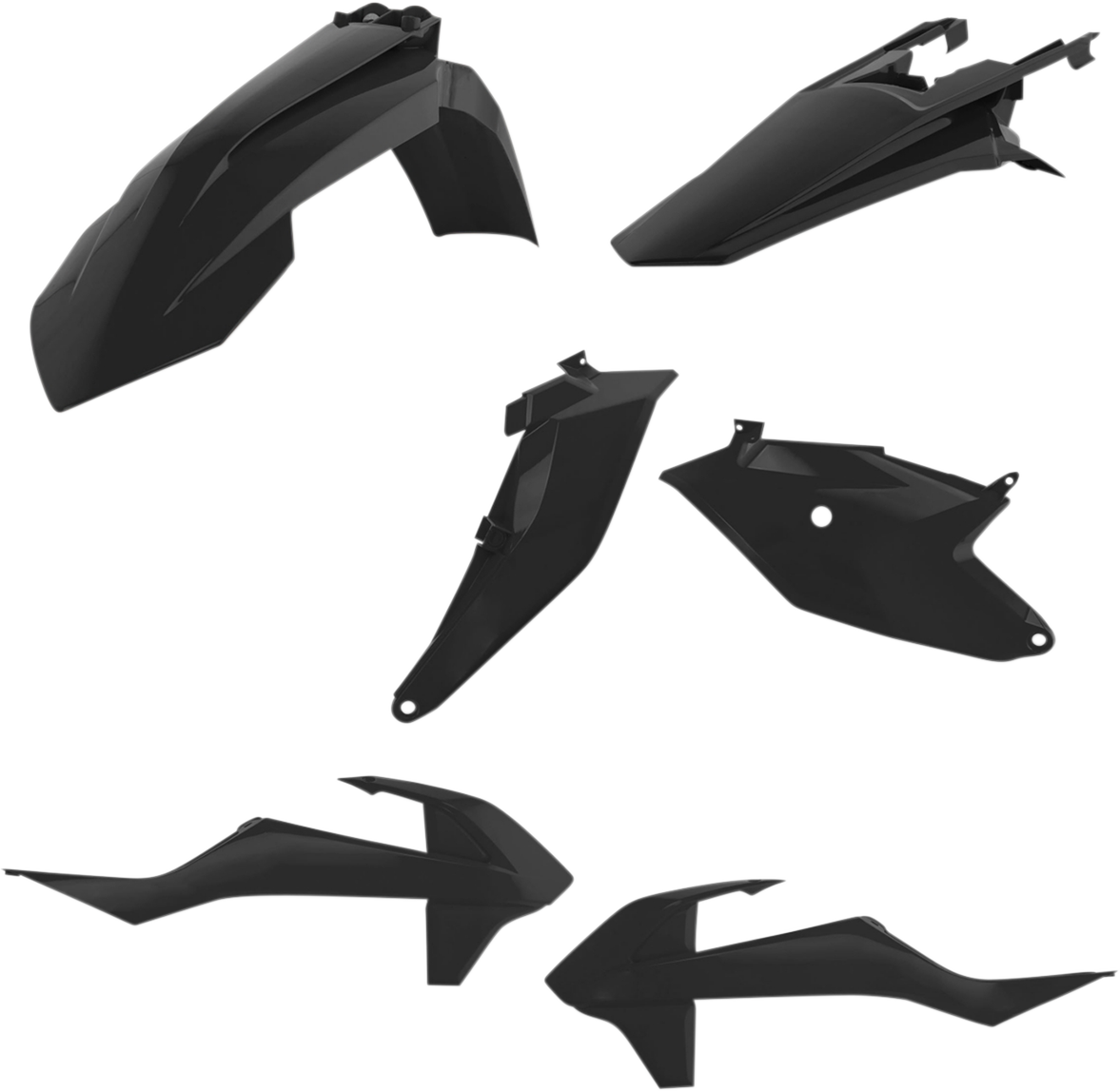 ACERBIS Standard Body Kit - Black - Gas Gas | Husqvarna | KTM 2686010001