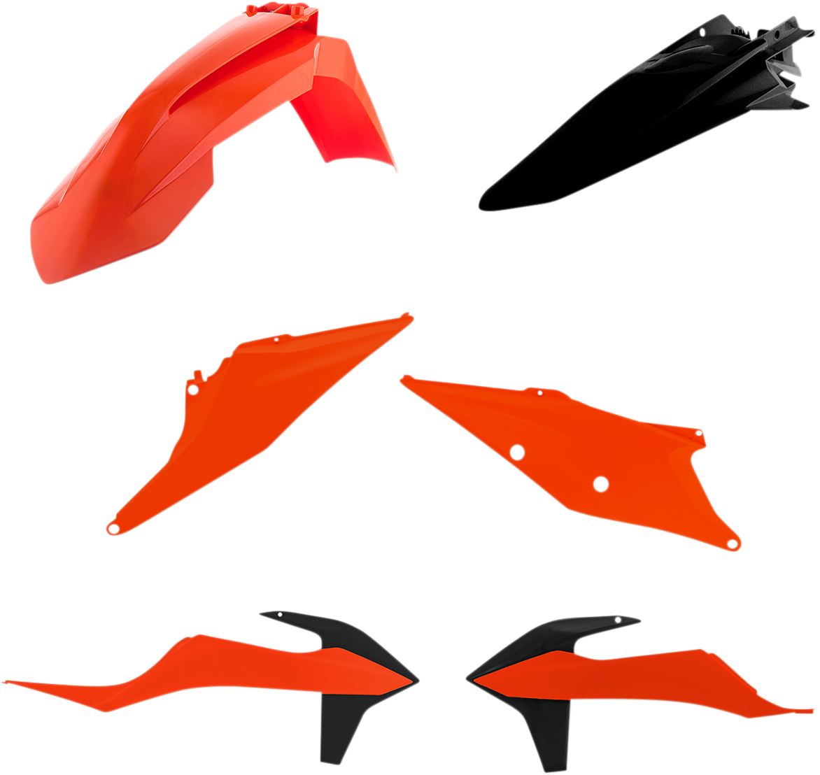 ACERBIS Standard Body Kit - '20 OEM Orange/Black - KTM - EX/XC '20-'23 2791566812