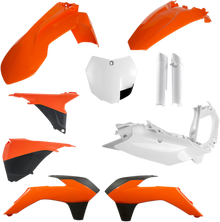 ACERBIS Full Body Kit - '16 OEM Orange/White/Black - KTM - SX/XC '13-'14 2449585226