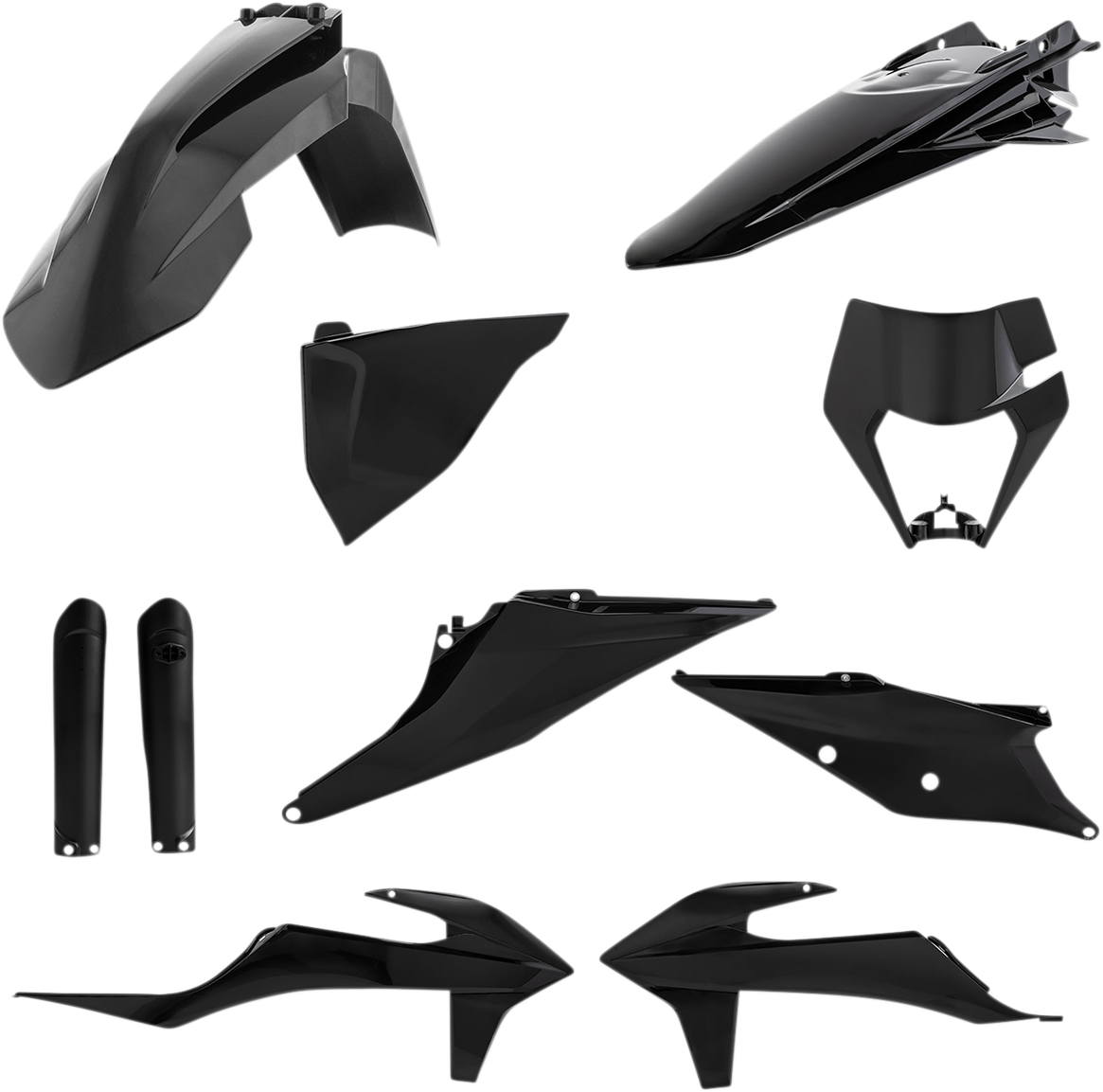 ACERBIS Full Body Kit - Black - KTM - EX/XC '20-'23 2791540001