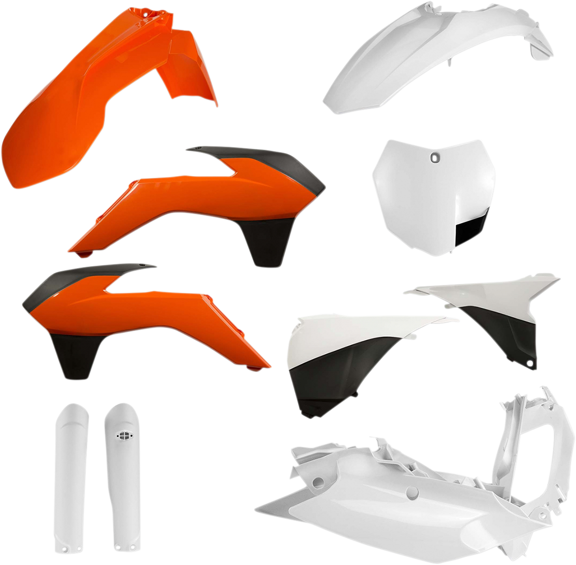 ACERBIS Full Body Kit - '16 OEM Orange/White/Black - KTM - SX/XC '15-'16 2403095135