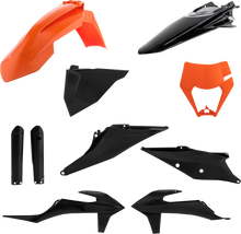 ACERBIS Full Body Kit - '16 OEM Black/Orange - KTM - EX/XC '20-'23 2791545225