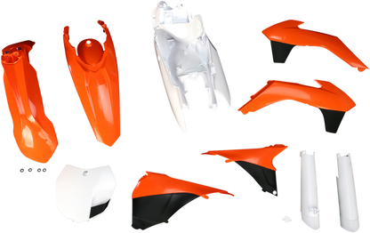ACERBIS Full Body Kit - '14 OEM Orange/White/Black - KTM - SX/XC '13-'14 2314333914