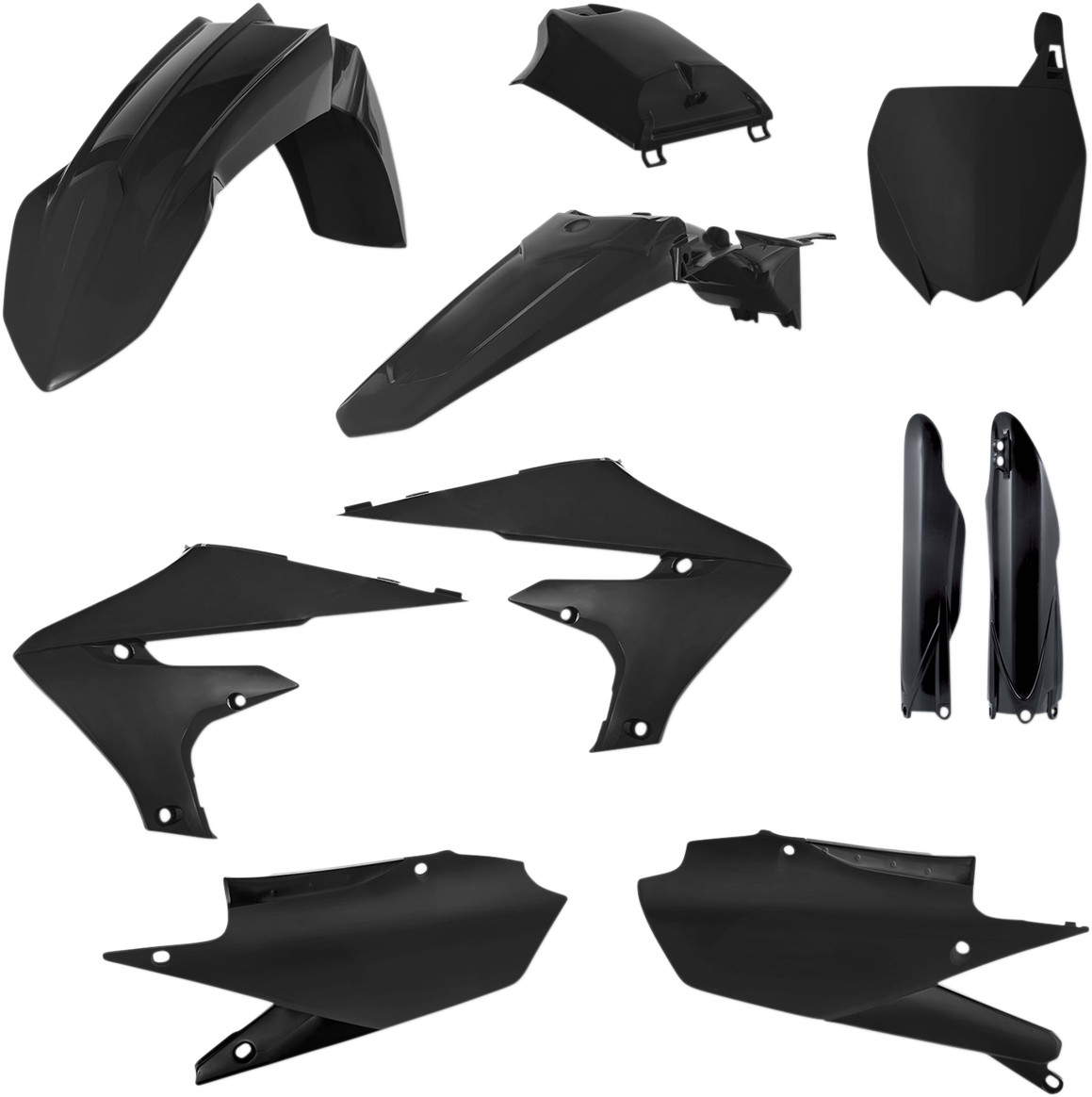 ACERBIS Full Body Kit - Black - Yamaha - YZ '19-'24 2736350001
