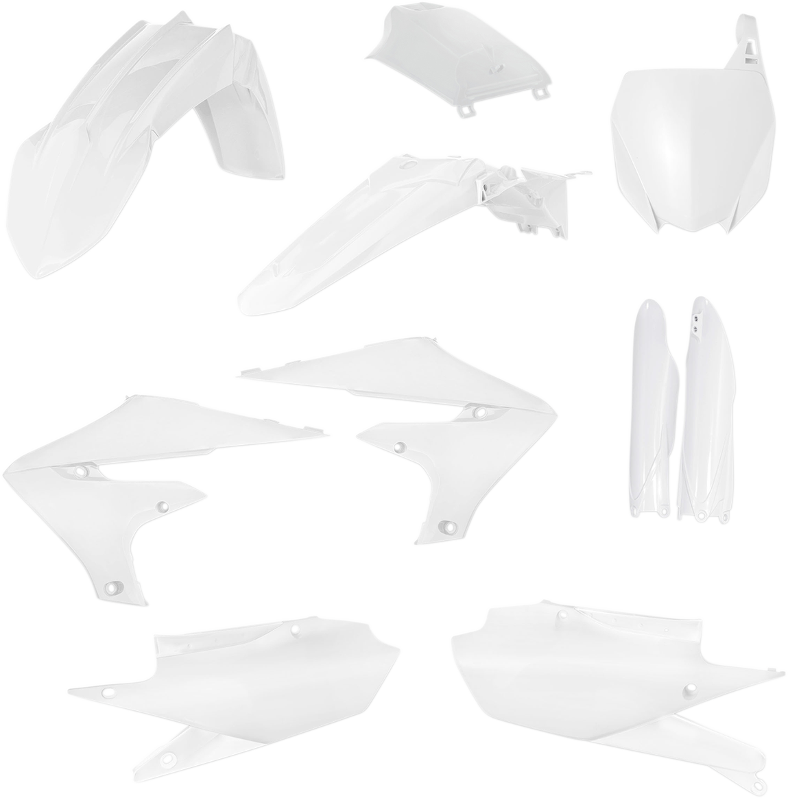 ACERBIS Full Body Kit - White - Yamaha - YZ '19-'24 2736350002