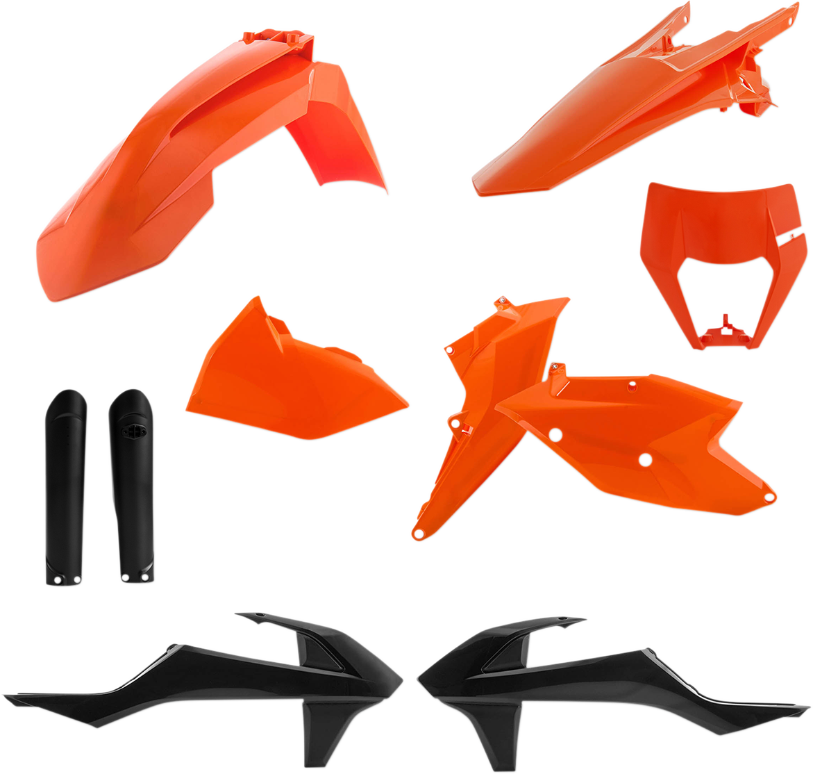 ACERBIS Full Body Kit - '19 OEM Orange/Black - KTM - EX/XC '17-'19 2733426345